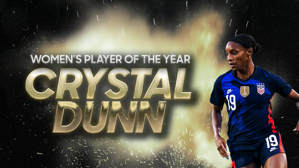 Dunn claims Concacaf Women’s Player of the Year Award 